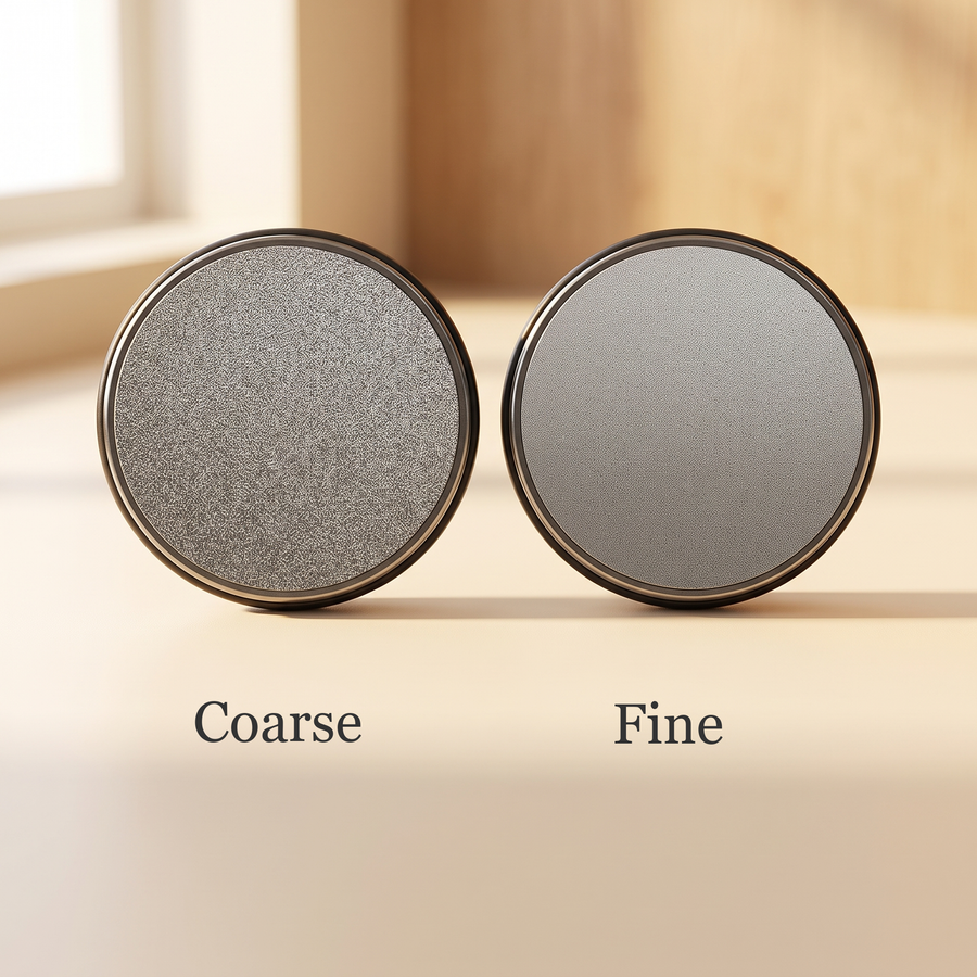 Honing Disc Set - two diamond spare discs, coarse and fine