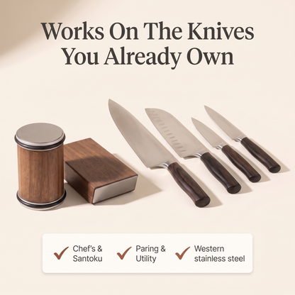 Works on the knives you already own